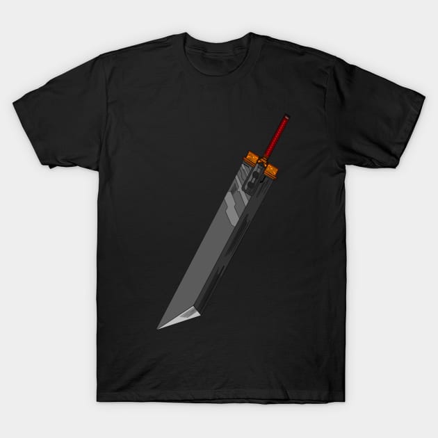 Buster Sword T-Shirt by Popstarbowser